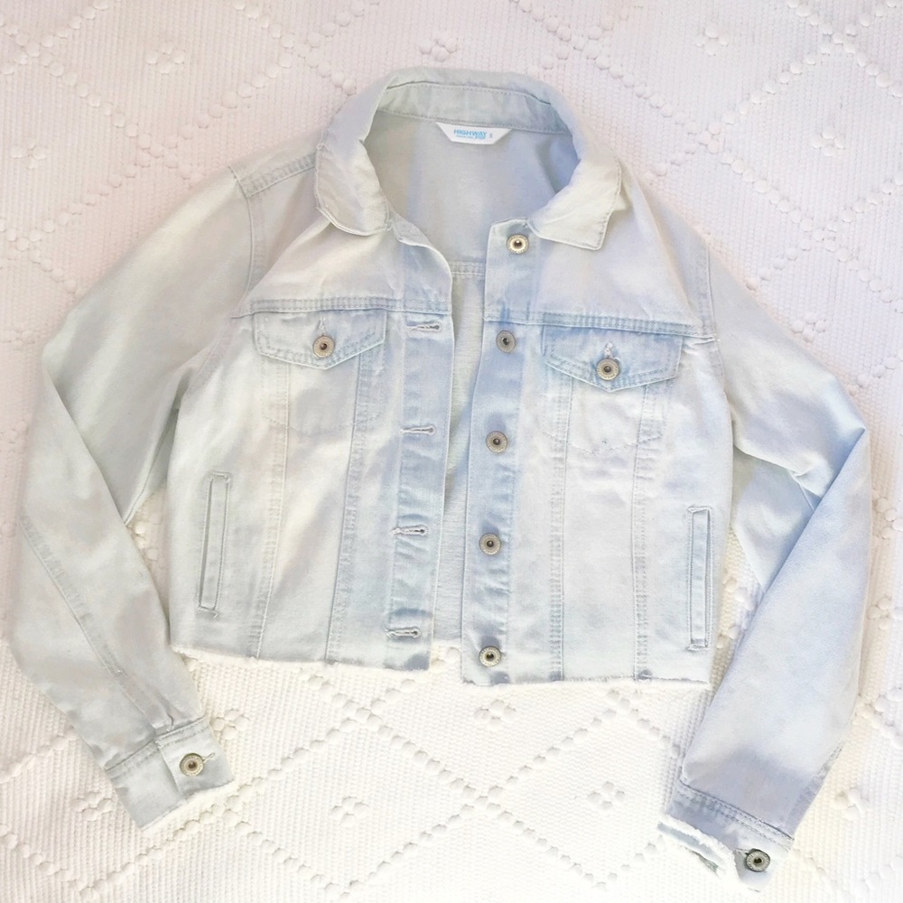 Light wash Den Jacket